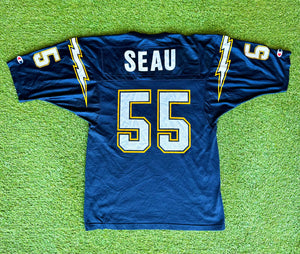 Vintage Junior Seau San Diego Chargers Champion Jersey