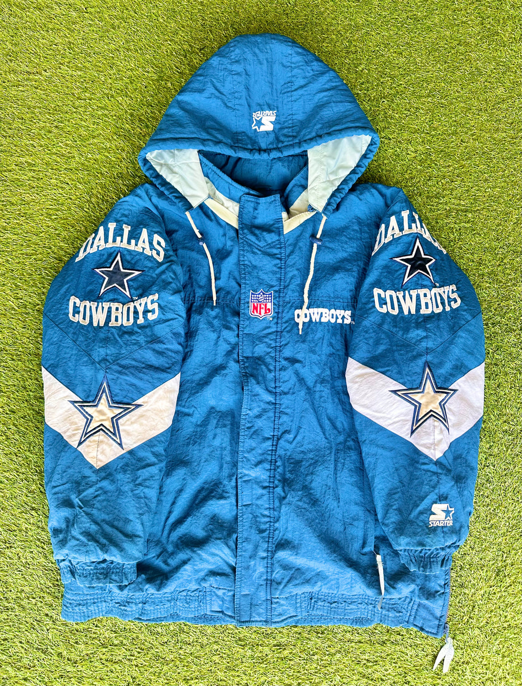 Vintage Dallas Cowboys Starter Puffer Jacket