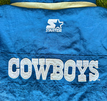 Load image into Gallery viewer, Vintage Dallas Cowboys Starter Puffer Jacket
