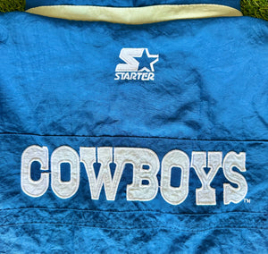 Vintage Dallas Cowboys Starter Puffer Jacket