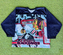 Load image into Gallery viewer, Vintage Chicago Blackhawks All Over Print Jersey
