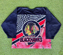 Load image into Gallery viewer, Vintage Chicago Blackhawks All Over Print Jersey
