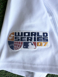 Mike Lowell 2007 World Series Authentic Majestic Jersey