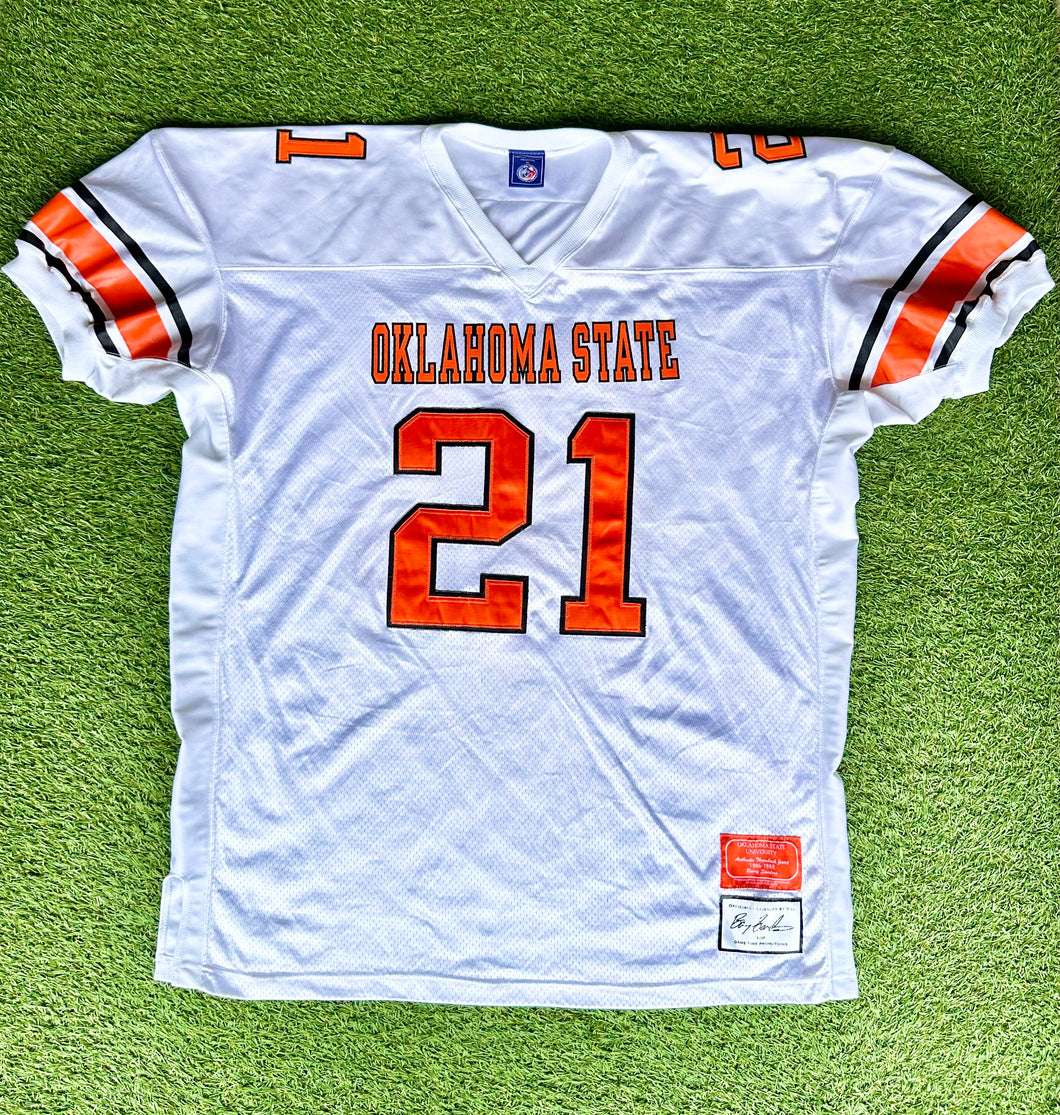 Barry Sanders Oklahoma State Cowboys Throwback Jersey