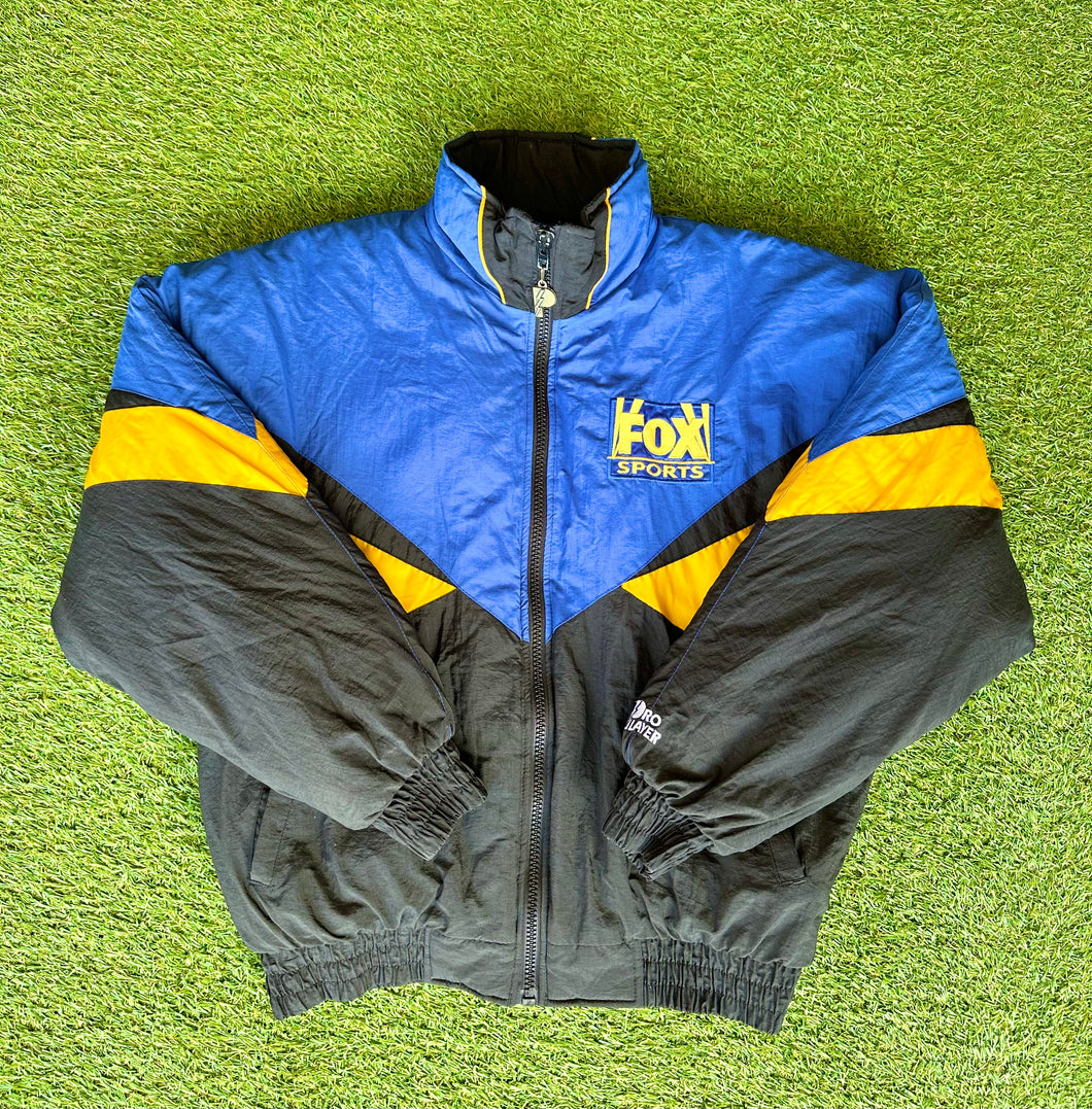 Vintage Fox Sports Pro Player Puffer Jacket