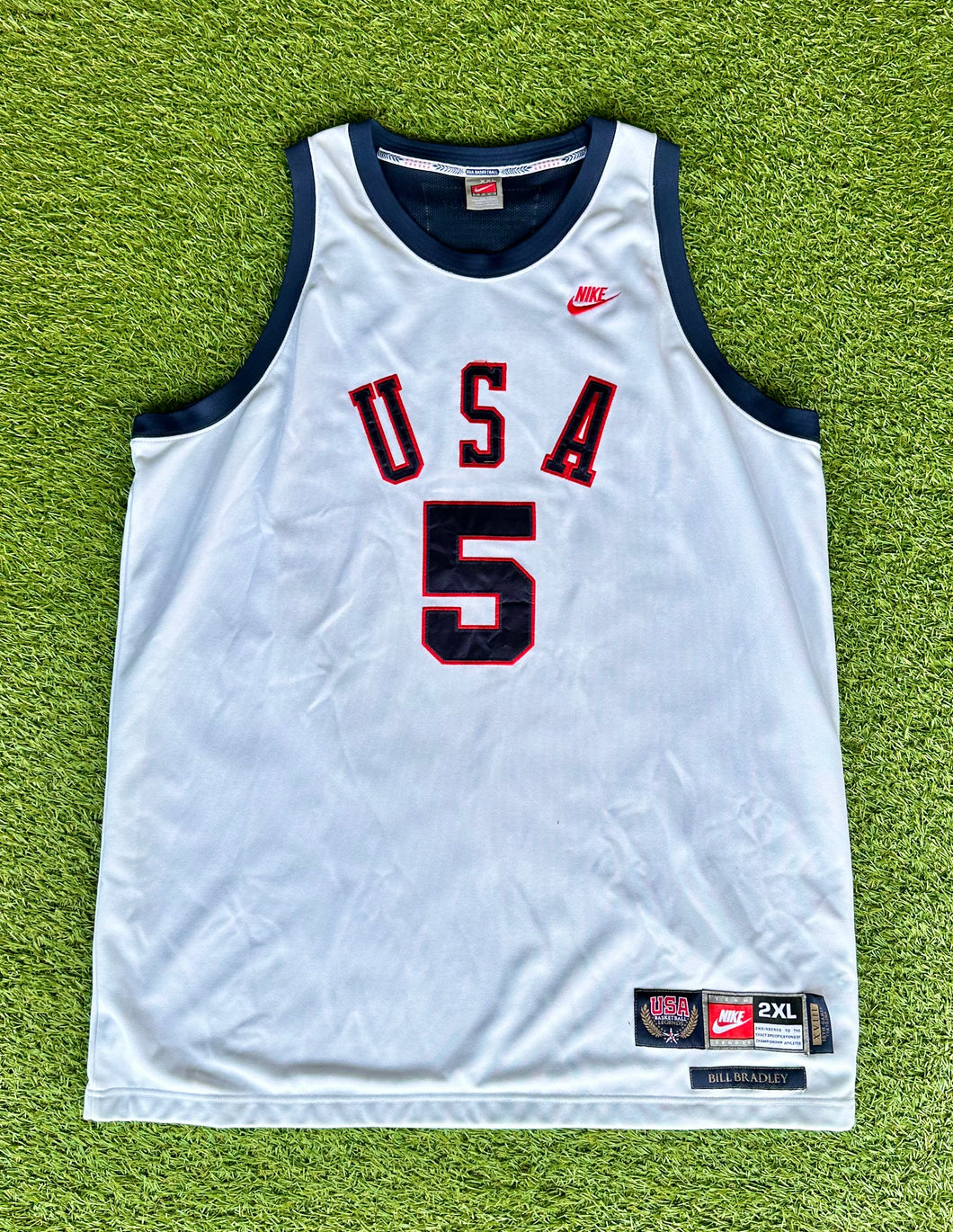 Bill Bradley Team USA 1964 Tokyo Summer Olympics Basketball Jersey