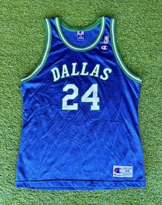 Vintage Hubert Davis Dallas Mavericks Champion Jersey