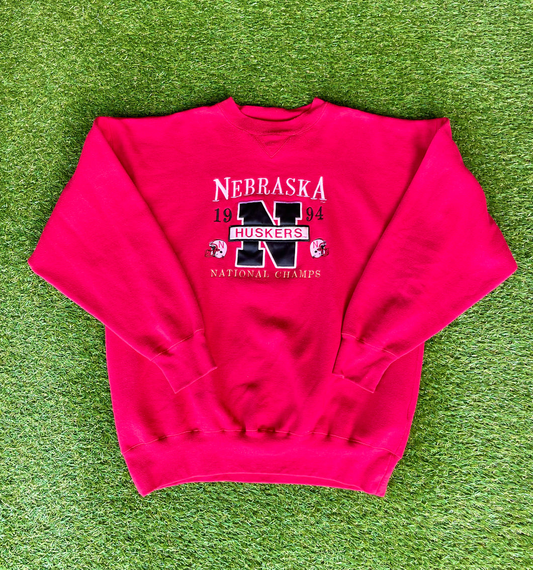 Vintage Nebraska Cornhuskers 1994 National Champs Crewneck Sweatshirt