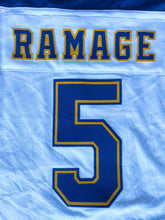 Load image into Gallery viewer, Rob Ramage St. Louis Blue Mitchell &amp; Ness Throwback Jersey
