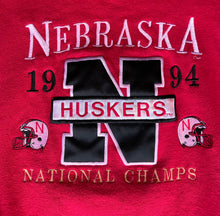 Load image into Gallery viewer, Vintage Nebraska Cornhuskers 1994 National Champs Crewneck Sweatshirt
