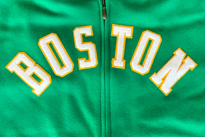 Boston Celtics Mitchell & Ness Hardwood Classics Wool Varsity Jacket