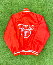 Load image into Gallery viewer, Vintage Texas Longhorns Nylon Varsity Jacket
