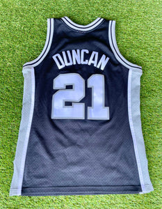 Tim Duncan San Antonio Spurs 1998-99 Mitchell & Ness Hardwood Classics Swingman Jersey