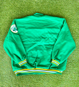 Boston Celtics Mitchell & Ness Hardwood Classics Wool Varsity Jacket