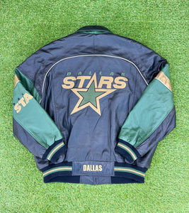 NHL, Jackets & Coats, Vintage Dallas Stars Leather Jacket
