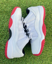 Load image into Gallery viewer, Youth Cherry Bottom Air Jordan Low Top Retro 11
