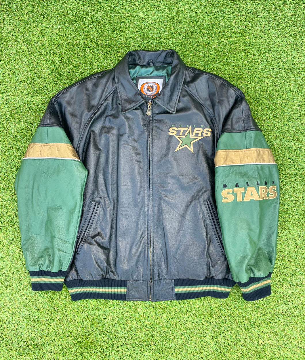 Vintage Dallas Stars Leather Jacket