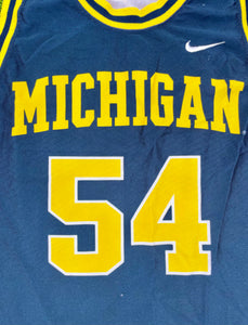 Vintage Robert Traylor Michigan Wolverines Nike Basketball Jersey