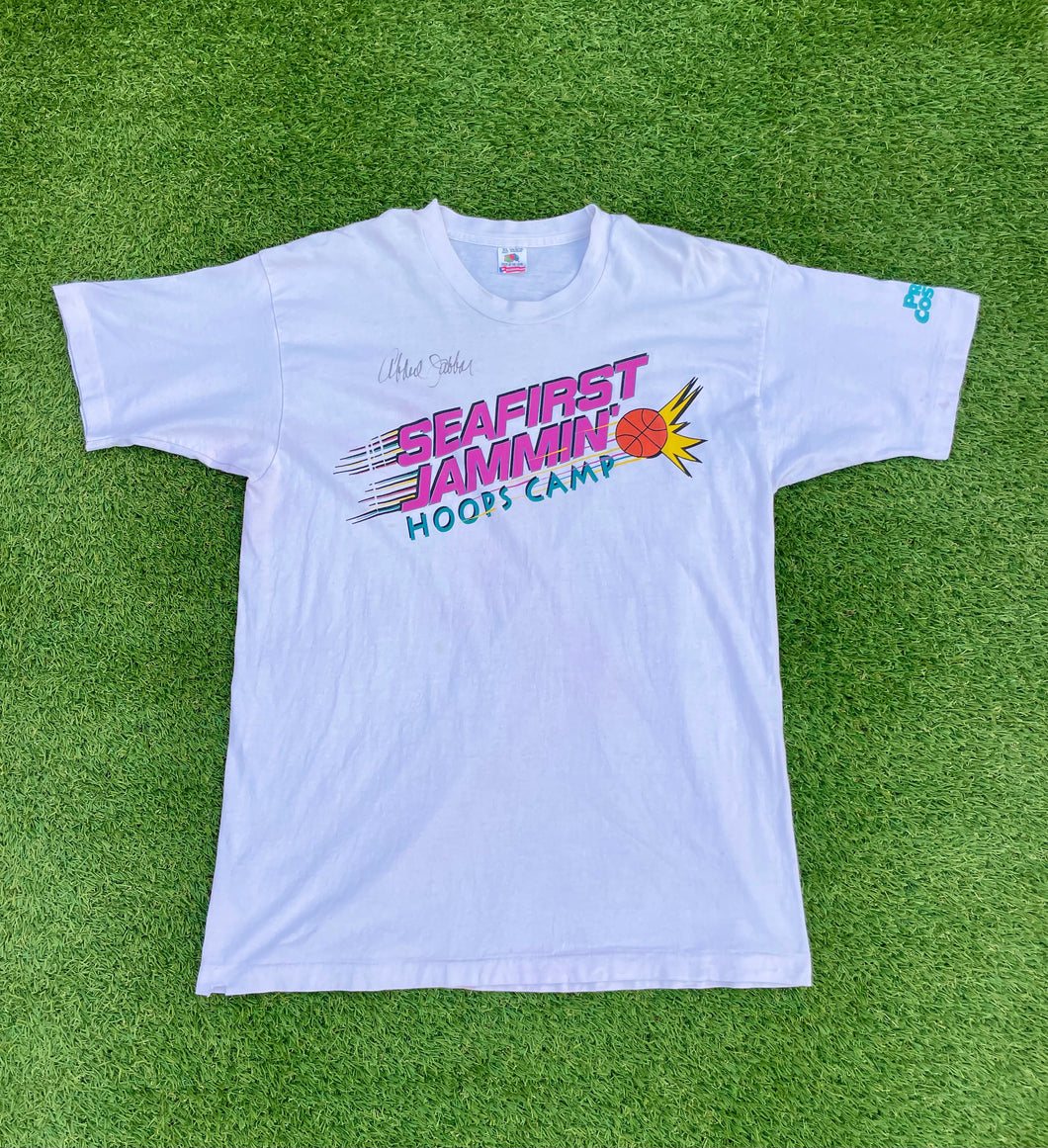 Vintage Seafirst Jammin’ Hoop Camp T Shirt
